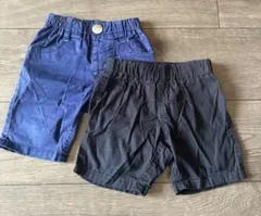 ハーフパンツ　2点セット　80センチ