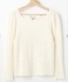 ⭐︎美品⭐︎ allamanda バックリボン 長袖カットソー