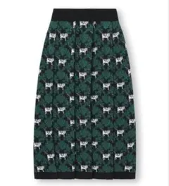 GU アンダーカバー　under cover 猫柄ジャガードスカート　XXL