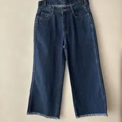 BEAMS HEART ビームスハート　裾フリンジデニムジーンズのサムネイル