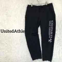 【ユナイテッドアスレ】スウェットパンツ　ジャージ　メンズ　L 黒　ルームウエア