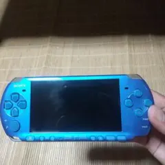 青色 PSP3000 本体 (ジャンク品扱い)