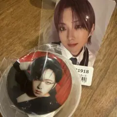 &TEAM Go in Blind 月狼 ガチャ缶バッジFUMAトレカ付き