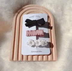 111 ハンドメイド　ベビー　キッズ　ヘアクリップ　ヘアピン　ギフト　赤ちゃん