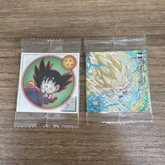 ウエハースシール ドラゴンボール 孫悟空＆ベジータ セット売り