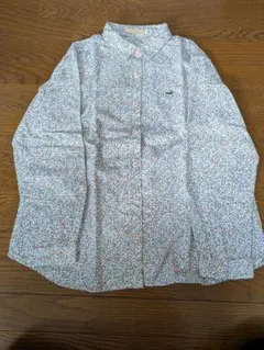 【新品未使用】Crocodile 花柄長袖シャツ LLサイズ綿100%