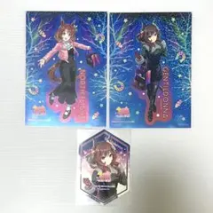ウマ娘 メガイルミ ステッカー ピック ジェンティルドンナ ノースフライト 2