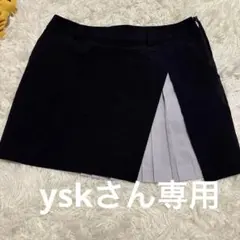 JUN&ROPE スカート ネイビー インナーパンツ付 S - メルカリ
