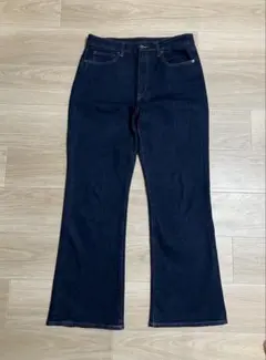 ユニクロ ハイライズフレアジーンズ 28インチ