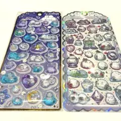 メロウアクアリウムシール シマエナガ しまえなが