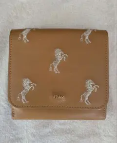 新品 Chloe 馬柄 長財布 Chloe - 新品 Chloe 馬柄 長財布の通販 by まるーん｜クロエならラクマ