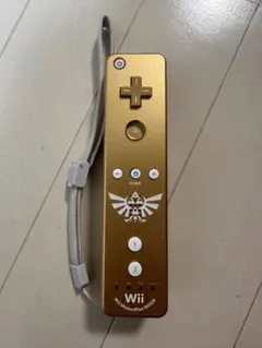 【美品】Wiiリモコンプラス ゼルダの伝説スカイウォードソード ゴールド