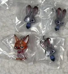ズートピア めじるしアクセサリー ニック ジュディ セット ブリスターチャーム