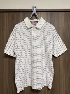 XLサイズ!! 極美品 グッチ ポロシャツ 鹿の子 GG柄 シェリーライン