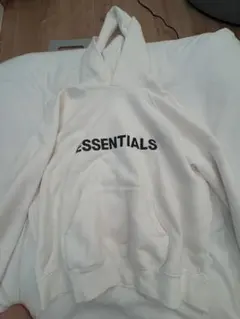 ESSENTIALS パーカー ホワイト Sサイズのサムネイル