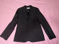 H&M キッズ テーラードジャケット ブラック 黒 定番 フォーラム