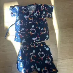 甚平 100cm ネイビー系