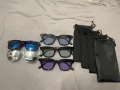 サングラス　5点セット　ノーブランド