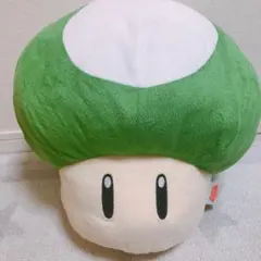 スーパーマリオ　1UPキノコ　ぬいぐるみ　プライズ