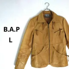 牛革ヌメ革シングルライダースL襟付フロントジップ