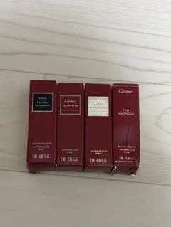 Cartier 香水 サンプル 4種セットのサムネイル