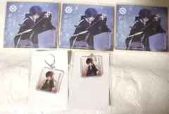 新品未開封 刀ミュ 江水散花雪 DMM スクラッチ 色紙 アクキー 肥前忠広