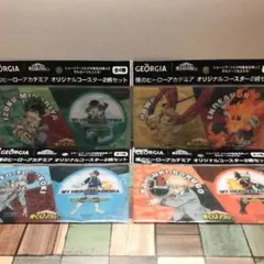 僕のヒーローアカデミア 非売品 コースター 4種