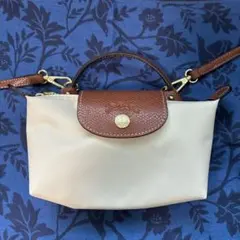 LONGCHAMP ショルダーバッグ アイボリー