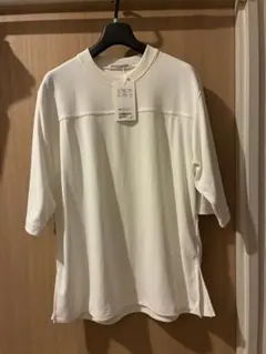 BEAUTY&YOUTHフットボール Tシャツ ―UVカット/吸水速乾―ホワイトのサムネイル