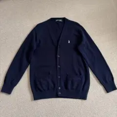 EAST BOY ネイビー Vネックカーディガン サイズ11