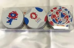 新品未開封品☆大阪関西万博 ミニゴーフル3缶セット 神戸風月堂 ミャクミャク