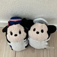 羽田空港限定　ツムツム　ミッキー・ミニー ぬいぐるみ セット