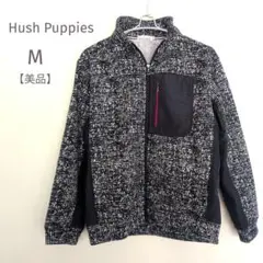 Hush Puppies フリース フルジップジャケット M ネイビー