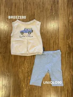 BREEZE&UNIQLO夏セット80㎝のサムネイル