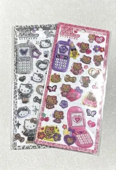 サンリオ　平成ハッピーフォン　ハローキティ2点