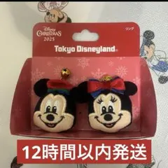 ディズニークリスマス2025 ミッキーミニー　リングセット