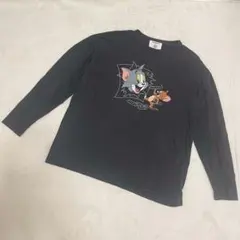 MARKEY'S トムとジェリー 長袖スウェット チャコールグレーのサムネイル