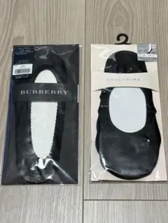 BURBERRY ANTEPRIMA フットカバー 2足セット 新品未使用品のサムネイル