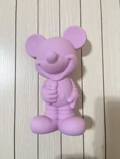 ミッキーマウス シリコンペンケース ピンク
