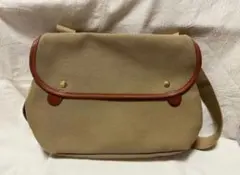 お*し様 ブレディ Brady AVON ショルダー バック ベージュ キャンバ