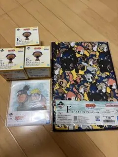 NARUTO 波の国編 一番くじ E賞 忍犬ちょこのっこ 三個　タオル