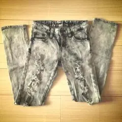 【大幅値下げ】ダメージ加工＊スキニー
