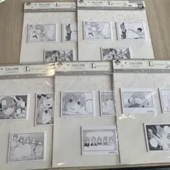 一番くじ 五等分の花嫁 I賞 ステーショナリーセット 4種5個セット