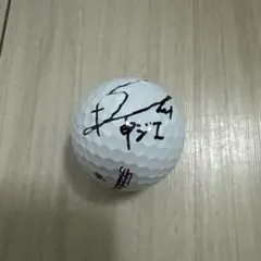 申ジエ 直筆サイン入りゴルフボールのサムネイル