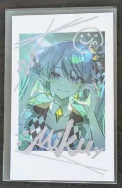 プロセカ クリフェス サイン チェキ 初音ミク
