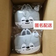 ウルフチャン ミニボックス 2個セット オンラインくじ ステッカー付き