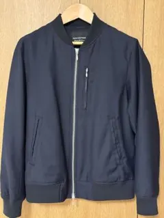 【24時間以内発送】NANO UNIVERSE ネイビー ブルゾン