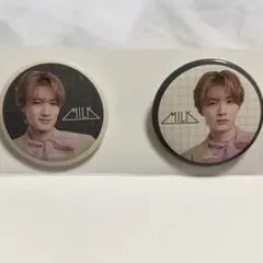 EBiDANくじ D賞 缶バッジ2個セット M!LK 山中柔太朗