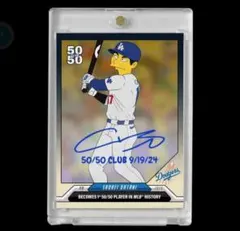 大谷翔平 2024“The Simpsons”ドジャース50-50記念 カード