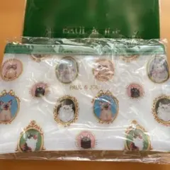 【新品】PAUL & JOE 猫デザイン クリアポーチ
